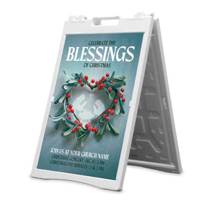 Blessings of Christmas 2' x 3' Street Sign Banners