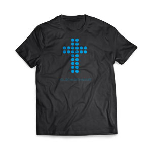 Dot Cross - Large Customized T-shirts