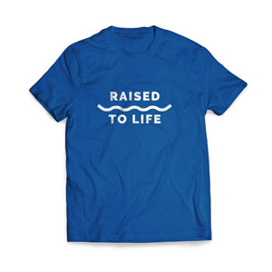 Baptism Raised to Life - Large Apparel