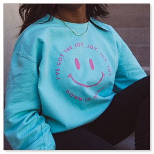 MomCo Joyful Crewneck Sweatshirt - XLarge Apparel