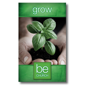 Be The Church Grow 3 x 5 Vinyl Banner