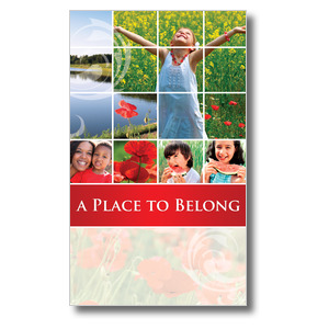 Belong Praise 3 x 5 Vinyl Banner