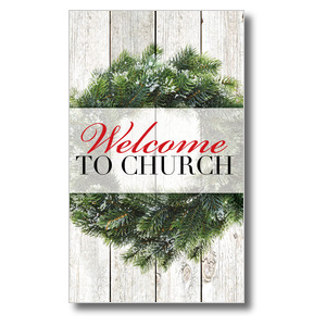 Wreath Set L 3 x 5 Vinyl Banner