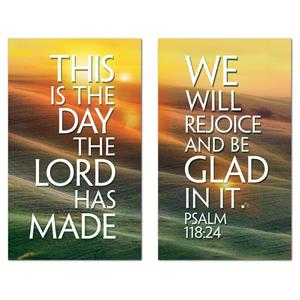 We Will Rejoice  3 x 5 Vinyl Banner