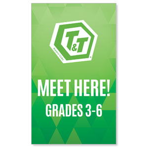 Awana T and T 3 x 5 Vinyl Banner