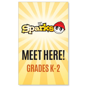 Awana Sparks 3 x 5 Vinyl Banner