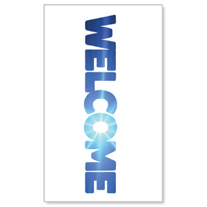 Welcome Sky 3 x 5 Vinyl Banner