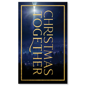 Christmas Together Night 3 x 5 Vinyl Banner