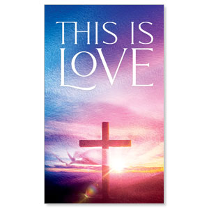 Love Easter Colors 3 x 5 Vinyl Banner