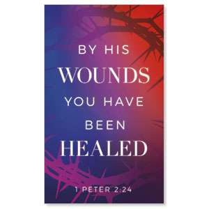 Celebrate Easter Crown Scripture 3 x 5 Vinyl Banner