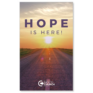 BTCS Hope Is Here 3 x 5 Vinyl Banner