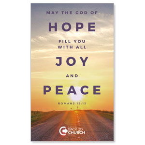 BTCS Hope Is Here Scripture 3 x 5 Vinyl Banner