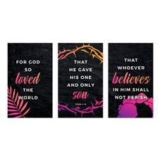 John 3:16 Triptych 