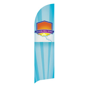 VBS Clouds Logo Flag Banner