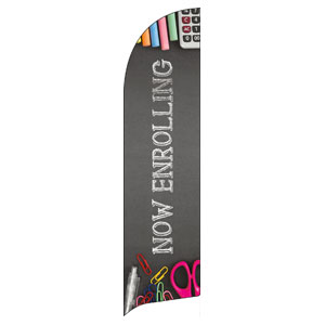 School Supplies Flag Banner