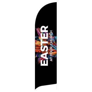 Crown Easter Flag Banner