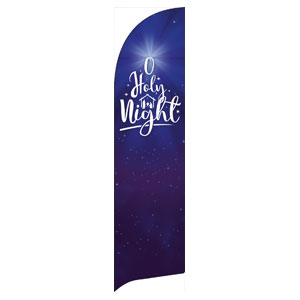 O Holy Night Flag Banner