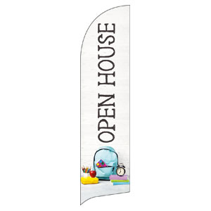 School Open House Flag Banner