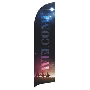 Wise Men Seek Him Flag Banner