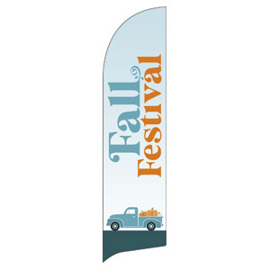 Fall Festival Truck Flag Banner