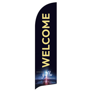 Experience the Gifts of Christmas Flag Banner