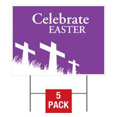 Easter Purple Flag 