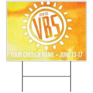 VBS Sunny 18"x24" YardSigns