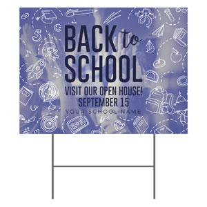 Back to School 18"x24" YardSigns