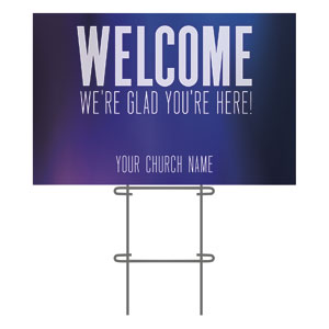 Aurora Lights 36"x23.5" Large YardSigns