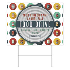 Food Drive Can 