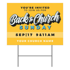 Back to Church Sunday Celebration 