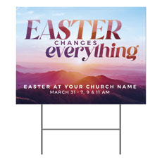 Easter Changes Everything Hills 